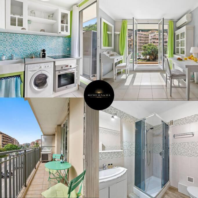 Le Landelle - Centre- Climatisation -Proche Gare Sncf Apartman Menton Kültér fotó